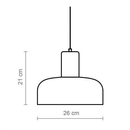 Lampe de plafond Miramar 26
