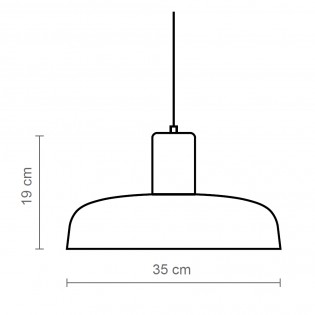 Lampe de suspension Miramar 35