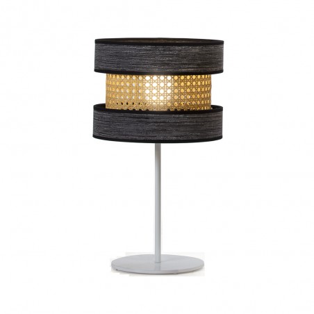 Lampe a poser Takasi Wood Noir