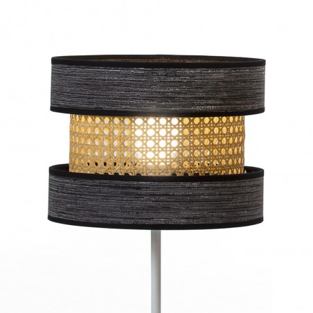 Lampe a poser Takasi Wood Noir