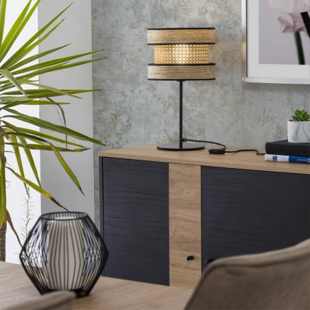 Lampe a poser Takasi Wood Or