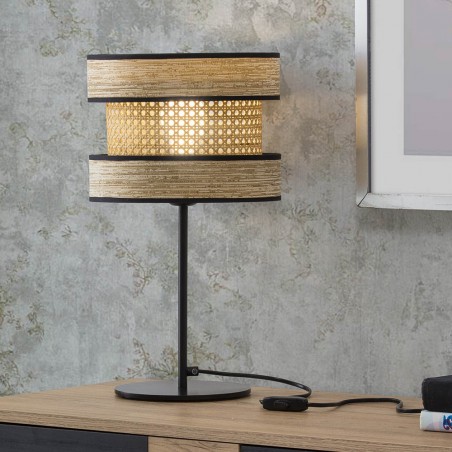 Lampe a poser Takasi Wood Or