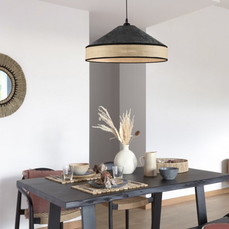 Lampe de suspension Aneris Bleu