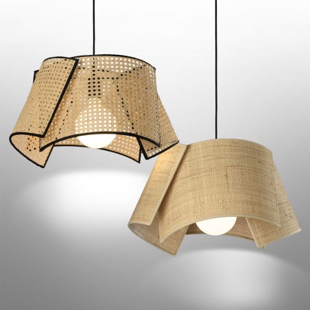 Lampe de suspension Naburu Rafia Classic
