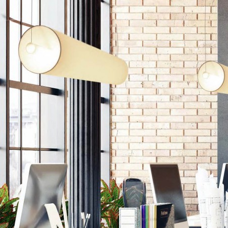 Suspension á LED Barceloneta Parchemin (16.5W)