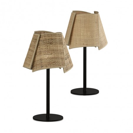 Lampe á poser Naburu Rafia Classic