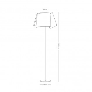 Lampadaire Naburu Rafia Nature