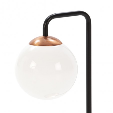 Lampe á poser Moteo Noir-Cuivre