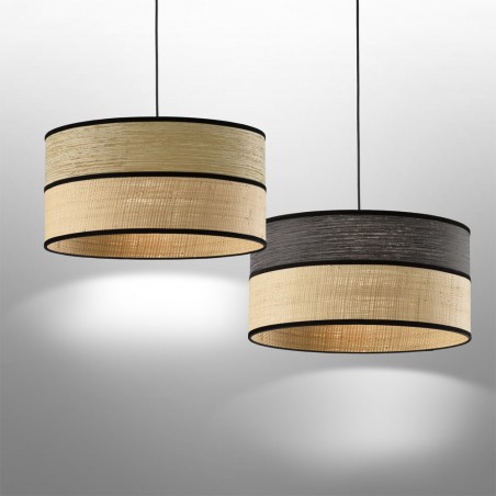 Lampe de plafond Simbasi Noir