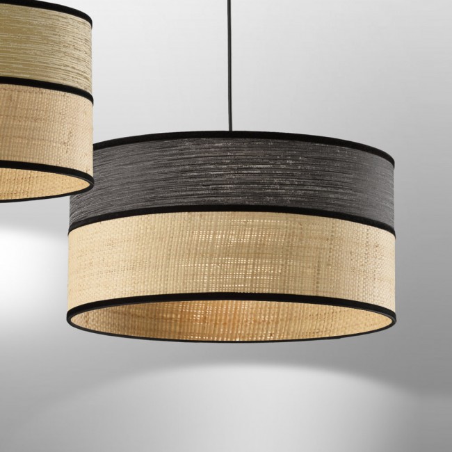 Lampe de plafond Simbasi Noir