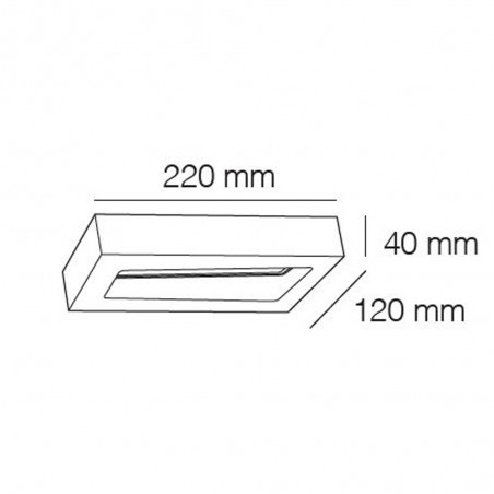 Applique Murale á LED Cipri (12W)
