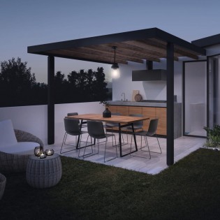 Lampe de suspension d'exterieur Nera