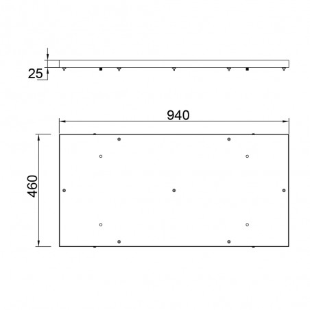 Florón para lámparas de techo (7 lámparas)