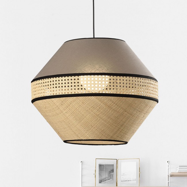 Lampe de plafond Cabolino Gris