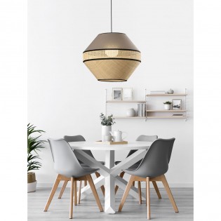 Lampe de plafond Cabolino Gris