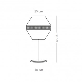 Lampe á poser Cabolino Noir