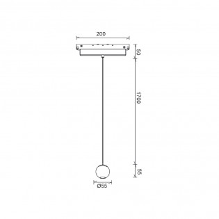 Foco LED colgante magnético...
