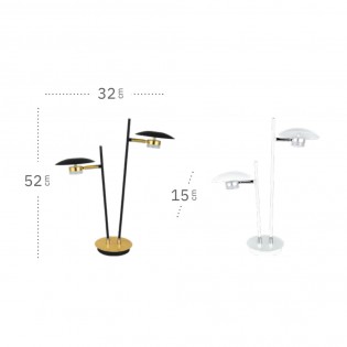 Lámpe a poser LED Ciudad Del Cabo (12W)