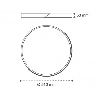 Plafonnier LED Taoro CCT Smart (70W)