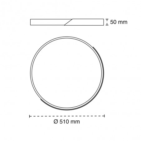 Plafonnier LED Taoro CCT Smart (70W)