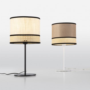 Lampe á poser Falenea Brun