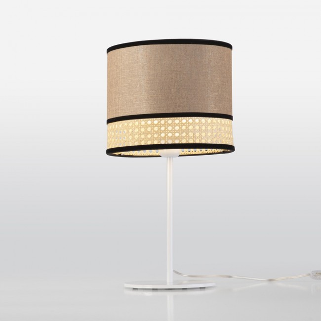Lampe á poser Falenea Brun