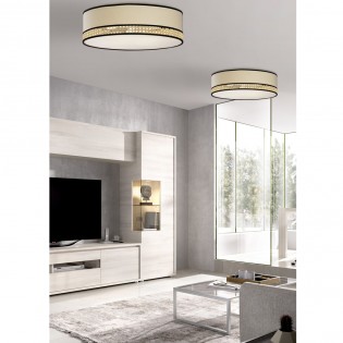 Plafonnier Falenea Beige 60 (4 lumieres)