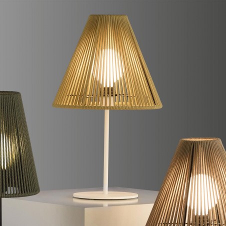 Lampe à poser Cerlina Moutarde 30