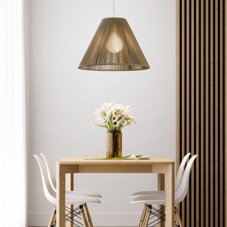 Lampe de plafond Cerlina Sable