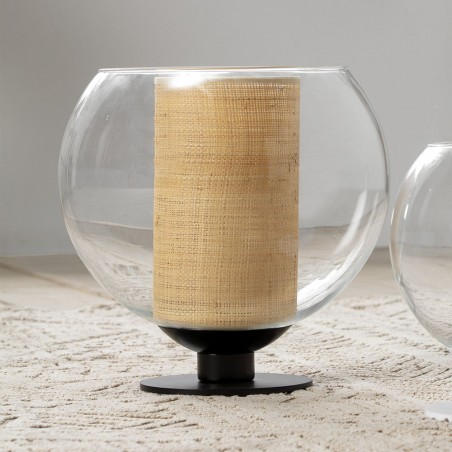Lampe á poser Bola Rafia 35
