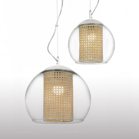 Lampe de plafond Bola Enea Natural 25