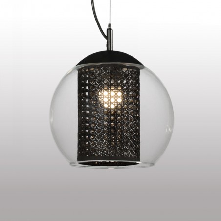 Lampe de plafond Bola Enea Noir 25