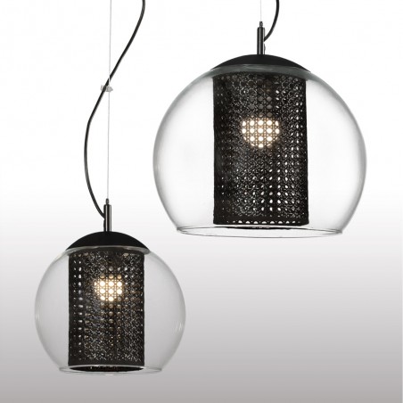 Lampe de plafond Bola Enea Noir 35