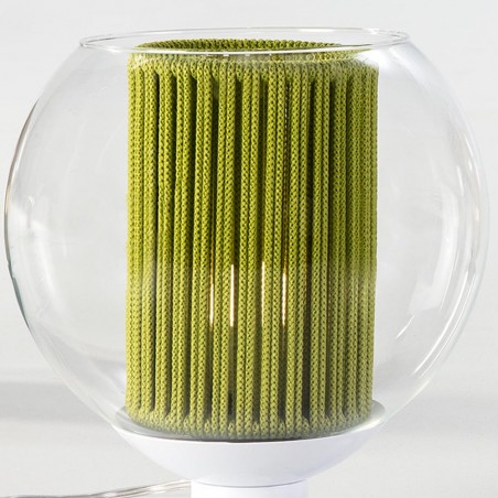 Lampe a pòser Bola Corde Vert 25