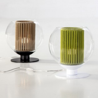 Lampe a pòser Bola Corde Or 25