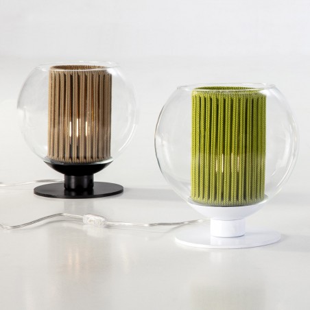 Lampe a pòser Bola Corde Or 25