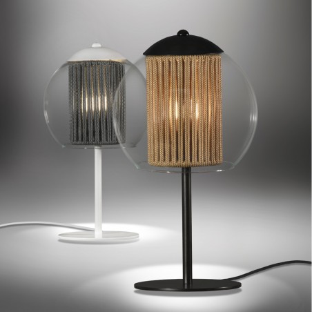 Lampe á poser Bola Corde Or