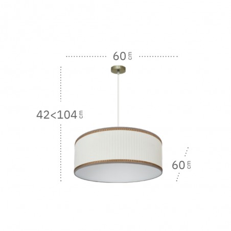 Lámpe de plafond Soprano (3 Lumieres)