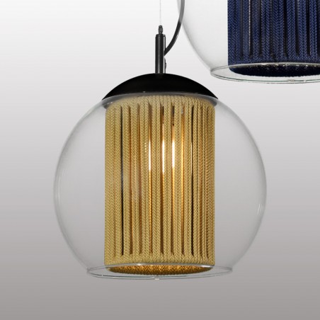 Lampe de plafond Bola Cord Or 25