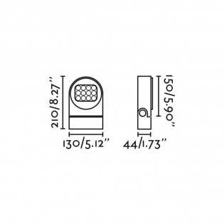 Applique d'exterieur LED Muur (21W)