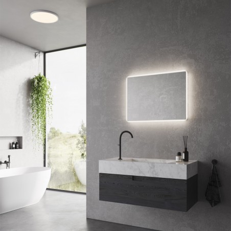 Miroir de salle de bain LED Dovina (60x80cm.)