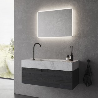 Miroir de salle de bain LED Dovina (60x80cm.)