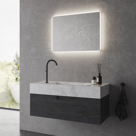 Miroir de salle de bain LED Dovina (60x80cm.)