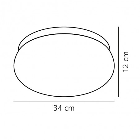Plafonnier pour bains Foam