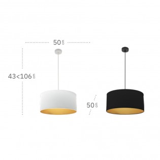 Lámpe de plafond Anuska 50