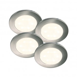 LED encastrée pour meubles Lismore 4-Kit (0.7W)
