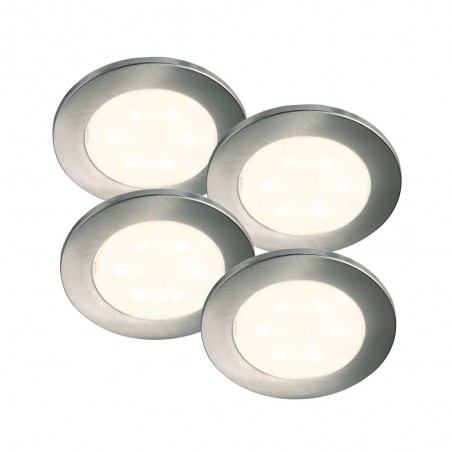 LED encastrée pour meubles Lismore 4-Kit (0.7W)