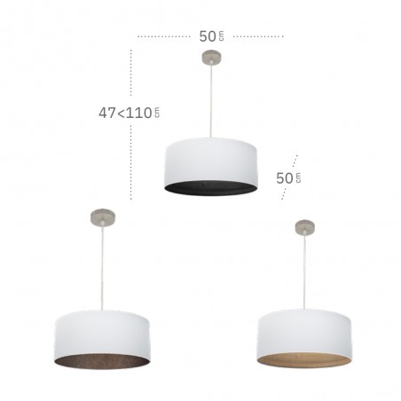 Lámpe de plafond Tatiana 50