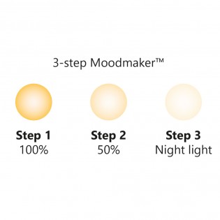 Applique LED pour bains Hester Marbre Dim (9.5W)