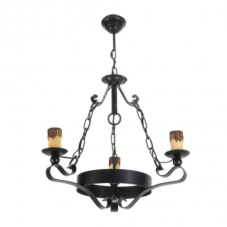 Lampe a suspensión Medieval (3 Lumières)